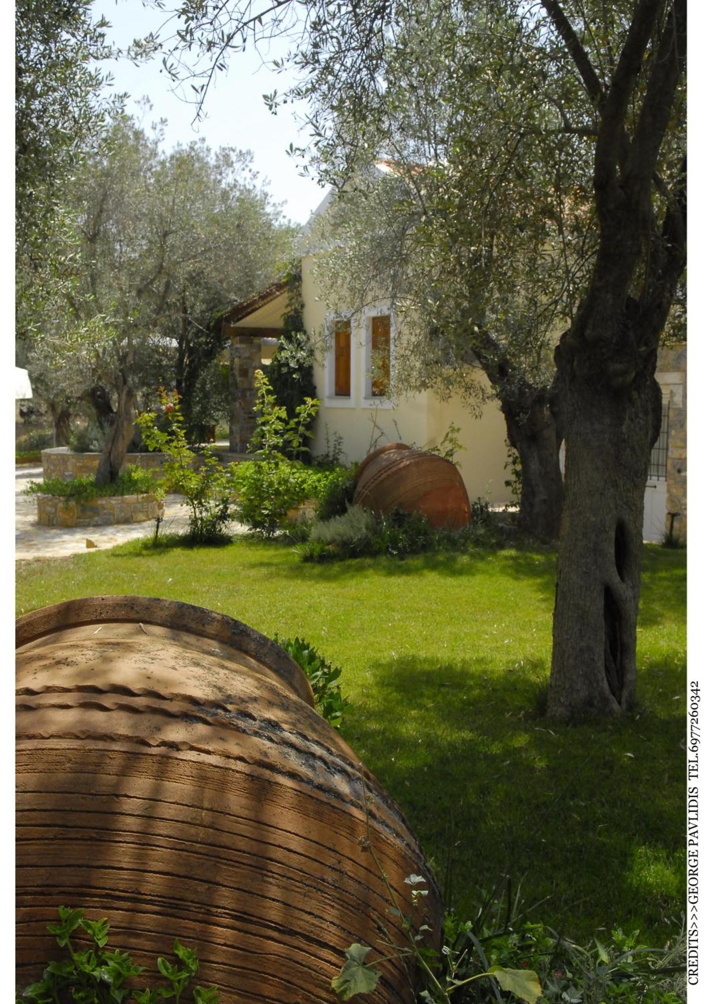 Gera'S Olive Grove - Elaionas Lesvou Hotel Marmaro  Buitenkant foto